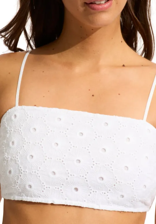 Lulu Broderie Crop Top