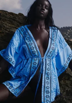 Maisie Kaftan Blue