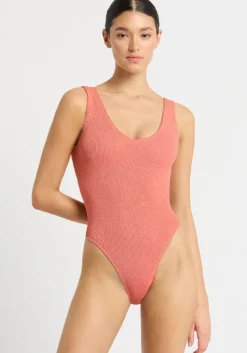 Mara Swimsuit Shell Lurex