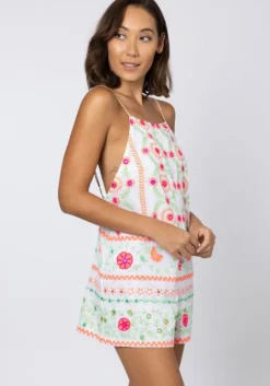 Mexican Embroidered Playsuit