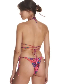 Miami Bikini Pink Flowers