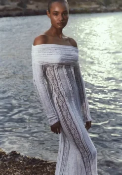 Minerva Long Dress White