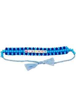 Mykonos Beaded Resort Bracelet Blue
