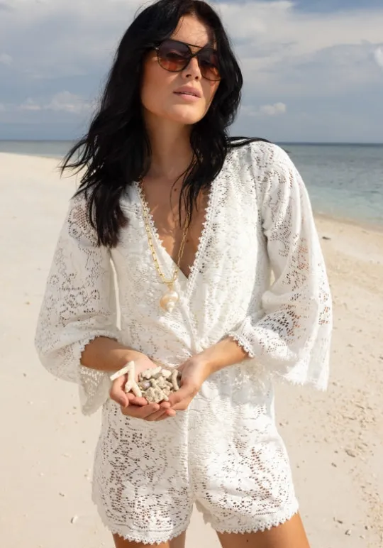 Oasis Romper White