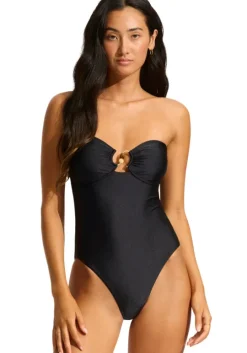 Palermo Ring Front Bandeau Swimsuit