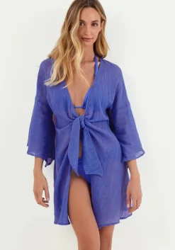 Perola Knot Cover Up Ethereal Blue