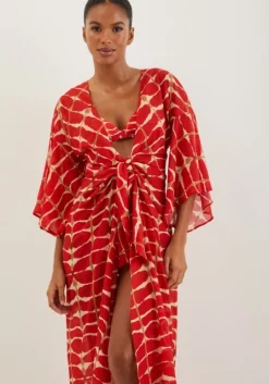 Perola Long Kaftan Agni