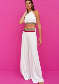 Pima Halter Set White