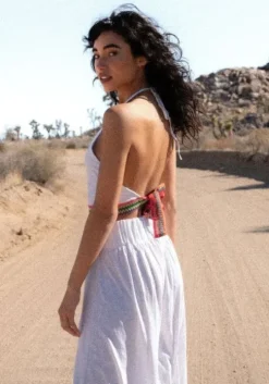Pima Halter Set White