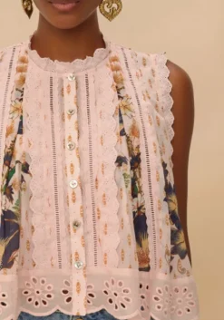 Pink Dream Garden Blouse