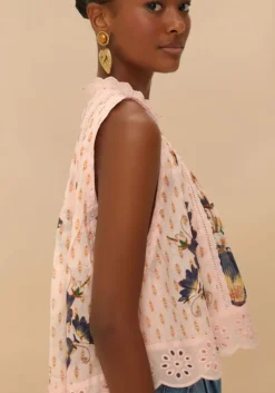 Pink Dream Garden Blouse
