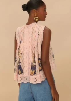Pink Dream Garden Blouse