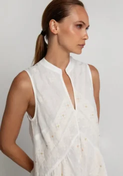 Pixel Sleeveless Maxi Dress