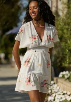 Polly Dress Waterlily
