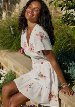 Polly Dress Waterlily