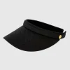 Quilted Visor Black