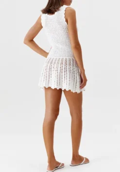 Rosie Beach Dress White