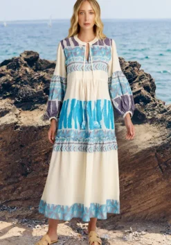 Scorpios Maxi Dress Blue
