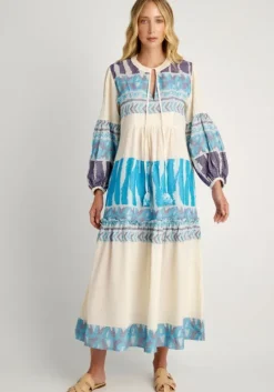 Scorpios Maxi Dress Blue