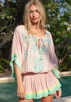 Sejla Kaftan Pink