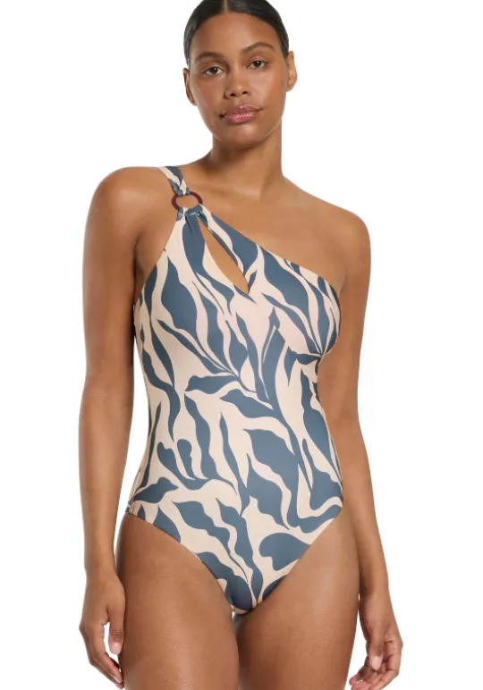 Sereno One Shoulder Ring Swimsuit
