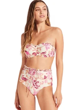 Silk Road Bustier Bandeau Bikini