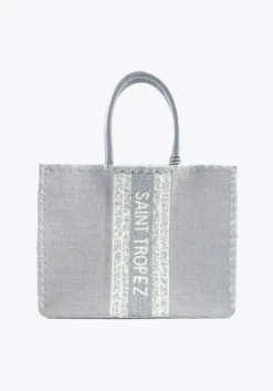 St Tropez Tote Bag Grey