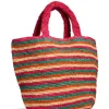Stripe Woven Tote