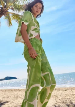 Sunray Beach Trouser Sage