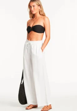 Sunset Beach Pant White