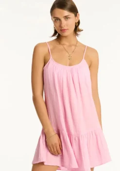Sunset Short Dress Pink