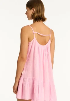 Sunset Short Dress Pink