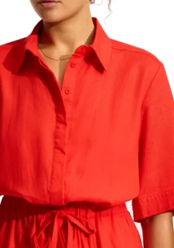 Sunside Playsuit Flame
