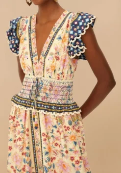 Superbloom Tapestry Maxi Dress