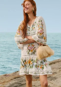 Sweet Bloom Bouquet Short Dress