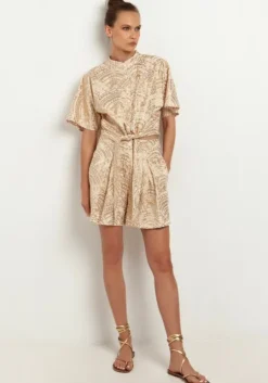 Triangle Embroidered Shorts