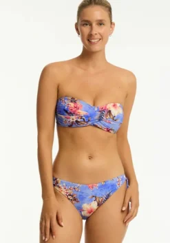 Twist Bandeau Bikini Blue Hawaii