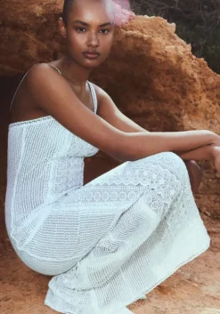Vannie Long Dress White