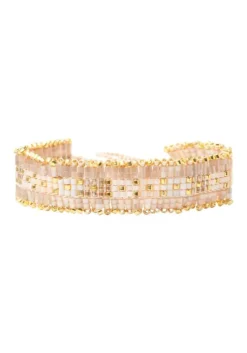 White Jasmine Iris Bracelet