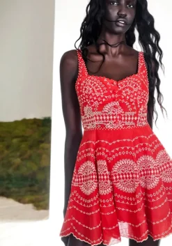 Winnie Dress Red Nelum